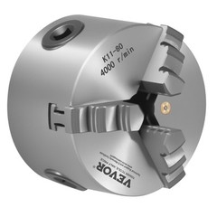 VEVOR 3 Inch 3-Jaw Self-Centering Lathe Chuck for Drilling Milling Machine 3D