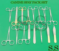 68 pcs O.R Grade General Surgery Set Spay Pack Hand Kit DS-1061