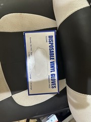 Synthetic Silky Disposable TPE Gloves. Sizes Medium, Large 41 large 43 Medium