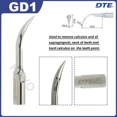 US Original Woodpecker DTE Dental Scaler Tips Scaling Tip GD1 GD2 GD4 PD1 PD3