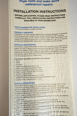 MFM Peel & Seal 36 In. X 33-1/2 Ft. White Roofing waterproof Membrane 50W36 MFM
