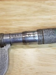 The L.S. Starrett Co. No.231-f Outside Micrometer