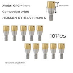 Implant Locat0r System Abutment 1-7.0mm GH For HIOSSEN ET III SA Ø3.7 Standard