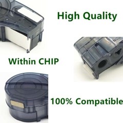 5pc BRADY M21-500-499 Black on White 12.7mm Incompatible with encrypted Brady