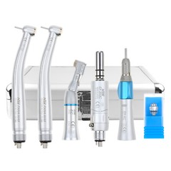 NSK Type Dental PANA MAX PUSH High Speed Handpiece+Low Speed EX203C+AL-BOX 4H CE