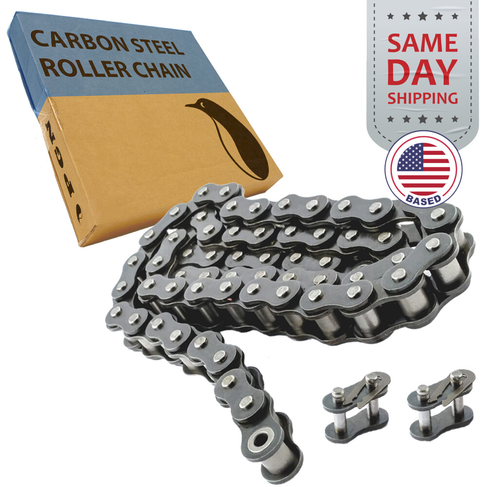 #160 Roller Chain x 10 feet + 2 Connecting Links + Same Day Expedited Shipping