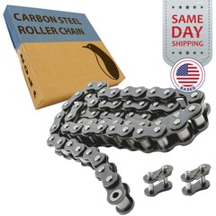 #160 Roller Chain x 10 feet + 2 Connecting Links + Same Day Expedited Shipping