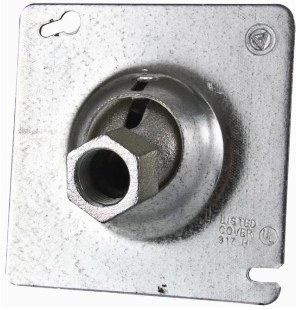 Ball Type Swivel Hanger, Fixture Stem Size: 1/2″