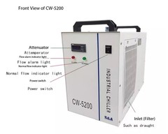 Chiller CW3000 Refrigeration for 5000W Laser Cutting CW5200 Engraving Water Tank