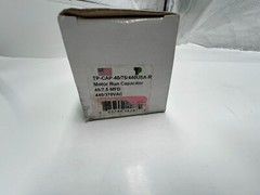 QTY 2 TradePro Round Dual Motor Run Capacitor TP-CAP-40/75/440 40/7.5 MFD