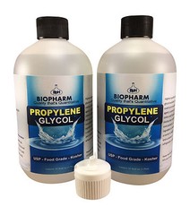 Propylene Glycol USP, Kosher, Food Grade 2-Pack 500 mL each