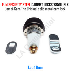 Lock FJM Security 7850 L Padlock Cabinet Blk Combi Cam Original solid metal Cam