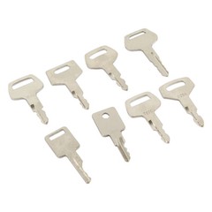 21 Keys Set For Case CAT Komatsu Bobcat Heavy Equipment Construction