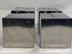 (2) BOEKEL Laboratory Stainless Sterilizing Autoclave Square Pipet Box Can 1366