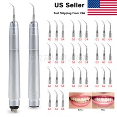 Dental Ultrasonic Air Perio Scaler Handpiece Hygienist 4H Tips for EMS Cavitron