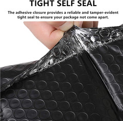 Small Bubble Mailers 3.5X5.9 Inch 12 Pack Poly Padded 3.5X5.9 Inches Black