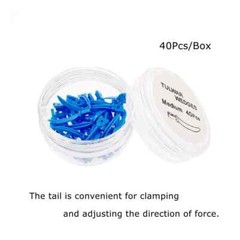 Dental Tulwar Wedges Sectional Matrix System Plastic Diastema Wedge Refill S/M/L