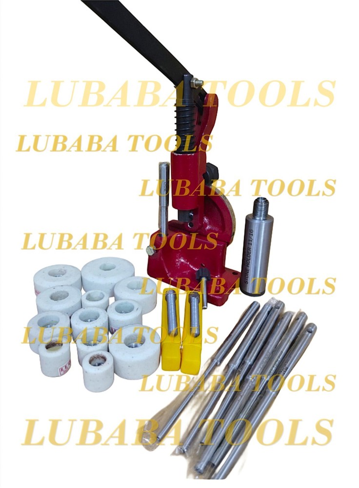 SIOUX Valve Seat Grinding Stones 12x With Stone Dresser & 6pcs Pilots + Holder