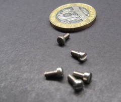 Fillister Head Stainless Slotted Screws Machine Screw 2-56 x 3/16″ Length 300 Pc