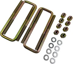 4PCS Square U-Bolts 2.5″ w/ Leaf Springs 8.75″ Long Compatible w 1988-2019 Chevy