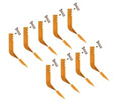 9 Scarifier Shank, Tip, & Keeper, Fits Most CAT & Some John Deere Motor Graders