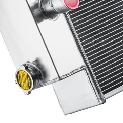 4Row Radiator For John Deere Tractor 4000 4020 AR40832 AR46434 AR49454 Aluminum