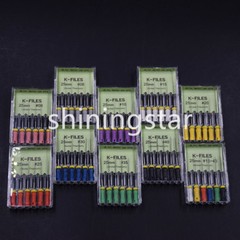 Dental Niti Nickel Titanium H/K-FILES Endo Hand Root Canal File 21/25/31 mm