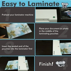 Hot Thermal Laminator Laminating Pouch 11.5×17.5 Seal Letter Size 9 X 11.5 3 Mil