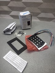 Linear 2000e, 0-294021 Series e Style Flush-mount Backlit Access Control Keypad