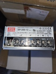 Mean Well 12V 16.7A SP-200-12 AC to DC Switching Power Supply 200W LED Strip