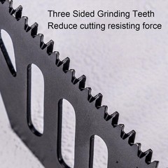 5x Flush Cutting Jigsaw Blade Irregular Curve Saw Blade with Handle for Wood US$