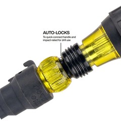 Klein Tools Impact-Rated Flip Socket Conduit Reamer Driver