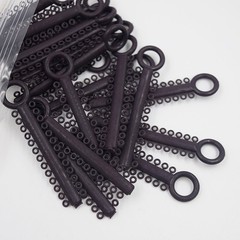 1040Pcs Dental Ligature Rubber Ties Orthodontic Elastic Bands Braces 6 Color