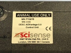 Scisense Advantage 5.0 Pressure-Volume Measurement System Control Unit FY097B