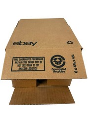 6″ x 4 3/4″ x 4 3/4″ eBay Branded 75 Boxes Brown