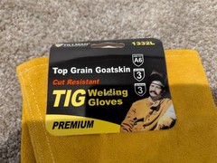 Lot Of 6 New Tillman 1332 Large TIG Welding Gloves Cut Resistant ANSI A6 3