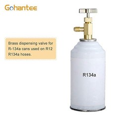 R134A Can Tap, Puncture R134a Refrigerant Dispenser with Tank Adapter for 1/4…