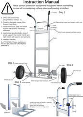 Heavy Duty 600Lb Capacity Hand Truck & Appliance Dolly for Equipment & Furniture