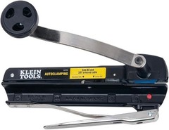 Professional BX Armored Cable Cutter with Blade Storage – Hand Powered Black