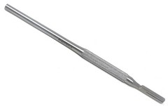 Scalpel Handle No.4 Round Blade Holder Handle Stainless Steel Fully Autoclavable
