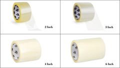 Carton Sealing Packaging Tape Parcel Packing Clear Tapes Select: Mil, Size & Qty