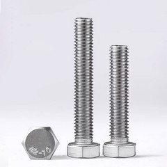 UNC/UNF Hexagon Hex Head Screws A2 Stainless Bolts 10# 1/4 5/16 3/8 7/16 1/2 5/8