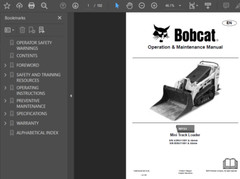 BOBCAT MT55 LOADER MANUAL OPERATORS SERVICE SCHEMATICS REPAIR OWNERS PDF USB