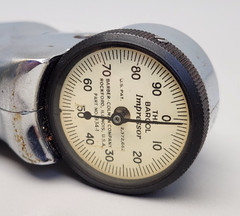 Barber-Colman The Barcol Impressor 934-1 Portable Hardness Tester w/ Wooden Box