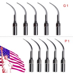 10X Dental Ultrasonic Scaler Tips Perio Scaling Fit EMS Cavitron SKK G1 P1