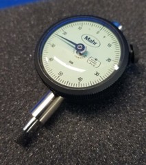 Mahr 2011141 Dial Indicator, 0 To 0.250 In, 0-50-0