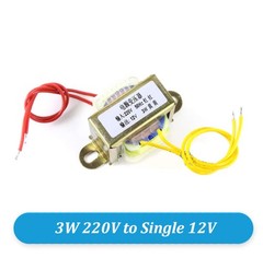 220V 50Hz AC Power Transformer Single/Dual 3W 5W 10W 20W 30W 50W Output 6V-24V