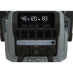 Klutch Cordless Welder Kit, KLiQ 20V, 200 Amps, 4-Pack 8.0Ah Batteries,