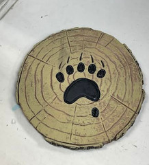 Cabin Obsession Bear Coasters – Set of 6 Full Size Rustic Coasters