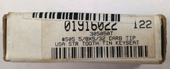 STR Tooth Tin Keyseat Cutter 5/8×5/32×1/2 Shank Carbide Tipped Whitney Tool